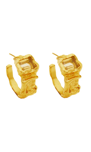 AMBER SCEATS Orchid Earrings