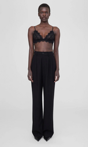 ANINE BING Lace Bra with Trim