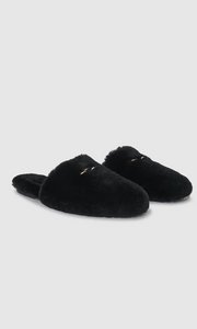 ANINE BING Shearling Mules