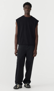 BASSIKE Raw Sleeve Muscle Tank