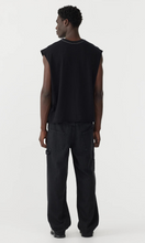Load image into Gallery viewer, BASSIKE Raw Sleeve Muscle Tank
