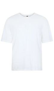 BASSIKE Regular Fit Distressed T-Shirt