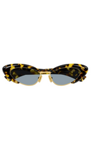 Load image into Gallery viewer, BOTTEGA VENETA Angled Cat Eye Sunglasses
