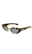 Load image into Gallery viewer, BOTTEGA VENETA Angled Cat Eye Sunglasses
