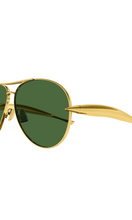 Load image into Gallery viewer, BOTTEGA VENETA Pilot Sunglasses
