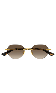 BOTTEGA VENETA Round Sunglasses