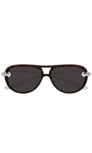 Load image into Gallery viewer, BOTTEGA VENETA Knot Aviator Sunglasses
