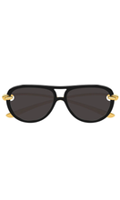 Load image into Gallery viewer, BOTTEGA VENETA Knot Aviator Sunglasses
