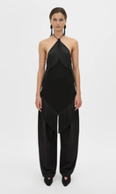 Load image into Gallery viewer, CAMILLA AND MARC Dune Scarf Top in Black at SAINTE
