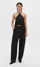 Load image into Gallery viewer, CAMILLA AND MARC Dune Scarf Top in Black at SAINTE
