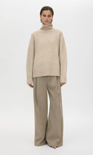 Load image into Gallery viewer, CAMILLA AND MARC Leonie Turtleneck Sweater in Oatmeal Marle at SAINTE
