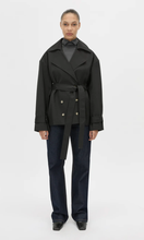 Load image into Gallery viewer, CAMILLA AND MARC Malia Belted Jacket in Black at SAINTE
