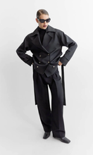 Load image into Gallery viewer, CAMILLA AND MARC Malia Belted Jacket in Black at SAINTE
