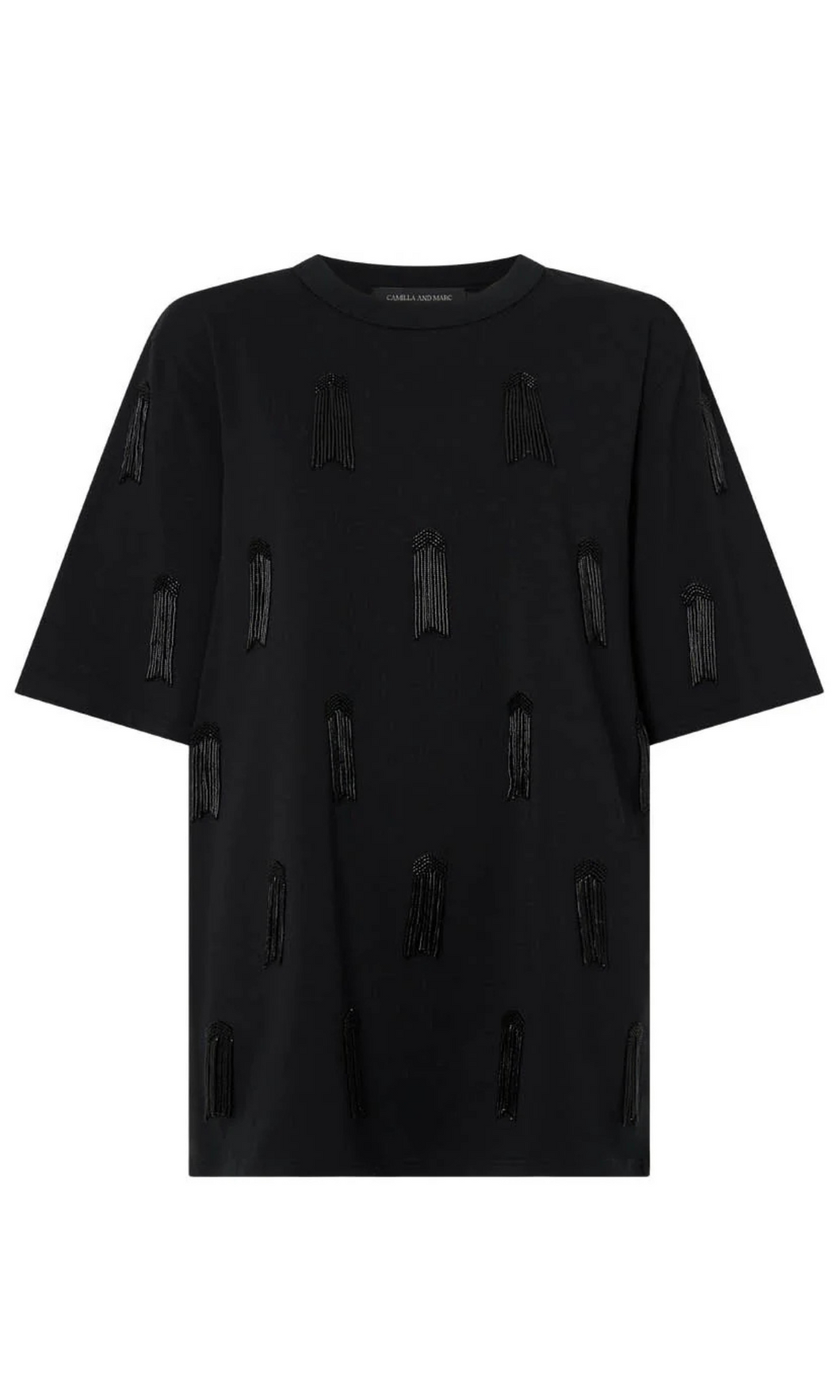 CAMILLA AND MARC Poise Beaded Tee Dress