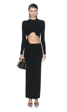 Load image into Gallery viewer, CHRISTOPHER ESBER | Maparadita Lattice Separation Long Sleeve Dress
