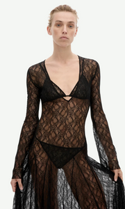 COMMON HOURS Cold Type Dress