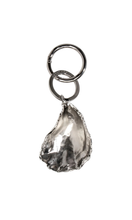 Load image into Gallery viewer, COREY ASHFORD Oyster Keyring Silver SAINTE
