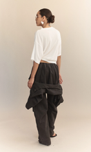Load image into Gallery viewer, COURTNEY ZHENG | Elis Supima Cotton Boxy Tuck Tee
