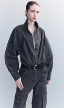 Load image into Gallery viewer, COURTNEY ZHENG Gunther Cotton Drill Cargo Jumpsuit

