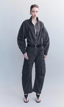 Load image into Gallery viewer, COURTNEY ZHENG Gunther Cotton Drill Cargo Jumpsuit
