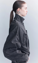 Load image into Gallery viewer, COURTNEY ZHENG Gunther Cotton Drill Cargo Mini Dress
