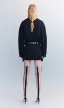 Load image into Gallery viewer, COURTNEY ZHENG Gunther Cotton Drill Cargo Mini Dress

