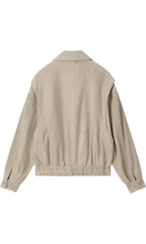 Load image into Gallery viewer, COURTNEY ZHENG | Hektor Lambskin Leather Bomber
