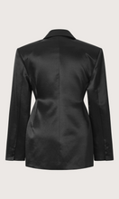 Load image into Gallery viewer, COURTNEY ZHENG Inge Wool Silk Duchesse Satin Blazer
