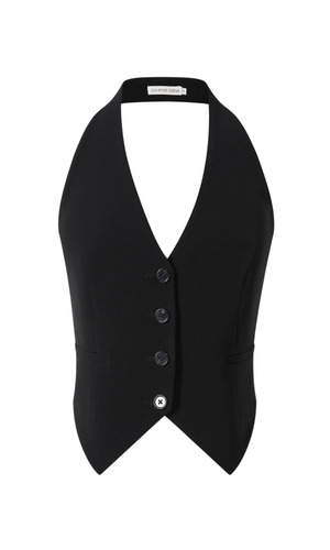 COURTNEY ZHENG Sanne Scuba Belted Vest