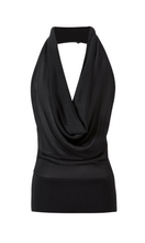 Load image into Gallery viewer, COURTNEY ZHENG Sibylle Halter Knit Top
