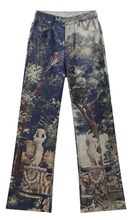 Load image into Gallery viewer, COURTNEY ZHENG Verdure Tapestry Print Jeans
