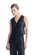 Load image into Gallery viewer, COURTNEY ZHENG | Sabine Silk Organza Vest
