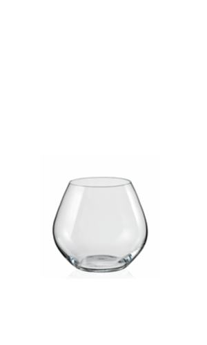 CRYSTAL Stemless Wine Glass 440ml 2pc Set SAINTE