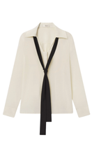 Load image into Gallery viewer, FRAME The Contrast Tie Shirt
