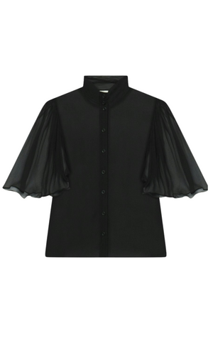 FRAME The Flutter Blouse