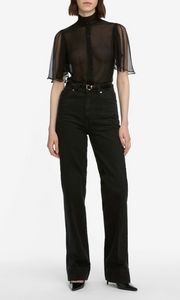 FRAME The Flutter Blouse
