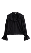 Load image into Gallery viewer, FRAME The Soirée Silk Blouse

