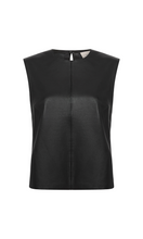 Load image into Gallery viewer, ST. AGNI Leather Top
