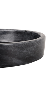 MARBLE | Grey Round Tray