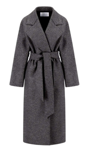 HARRIS WHARF LONDON | Belted Wool Coat