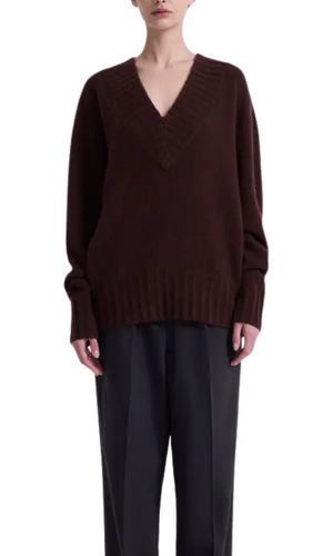 JAC + JACK Plunge Sweater