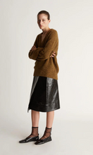 Load image into Gallery viewer, LEE MATHEWS Sawyer Longline V Neck Sweater
