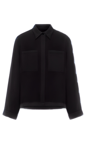 MATIN Shaped Yoke Cropped Shirt