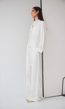 Load image into Gallery viewer, MATIN Shaped Yoke Cropped Shirt

