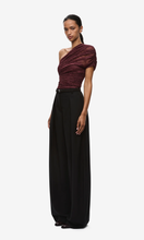 Load image into Gallery viewer, MISHA The Kali Lace Top in Currant at SAINTE
