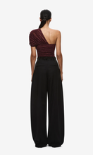 Load image into Gallery viewer, MISHA The Kali Lace Top in Currant at SAINTE
