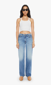 MOTHER DENIM The Mid Rise Tunnel Vision Sneak