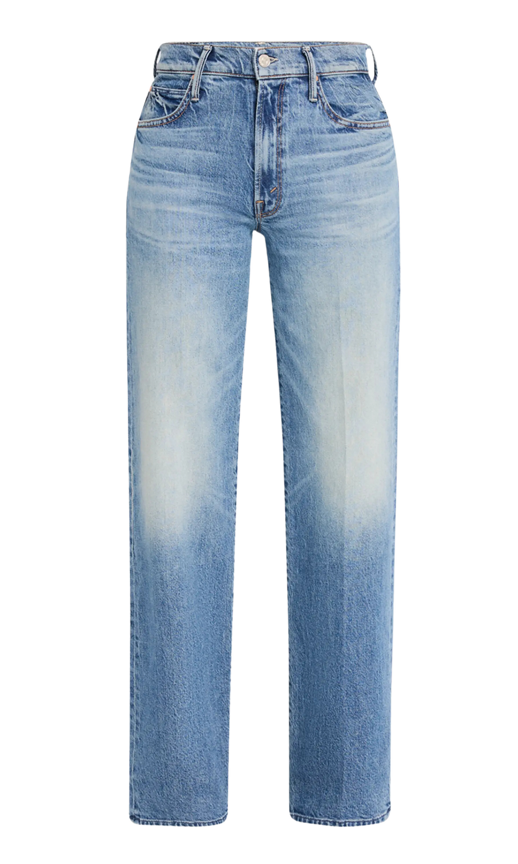 MOTHER DENIM The Mid Rise Tunnel Vision Sneak