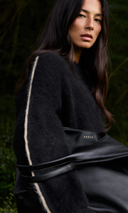 NAGNATA Brushed Alpaca Sweater