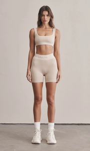 NAGNATA | Houndstooth Wool Bralet